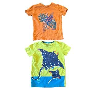 Boys size 8 tshirt bundle Mini Boden Fat Face UK